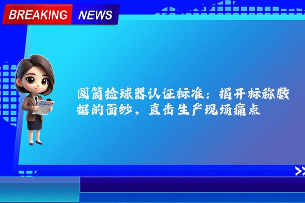 圆筒捡球器认证标准：揭开标称数据的面纱，直击生产现场痛点