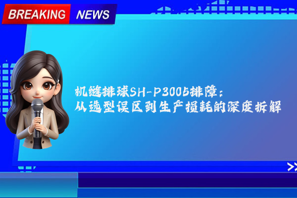 机缝排球SH-P3005排障：从选型误区到生产损耗的深度拆解