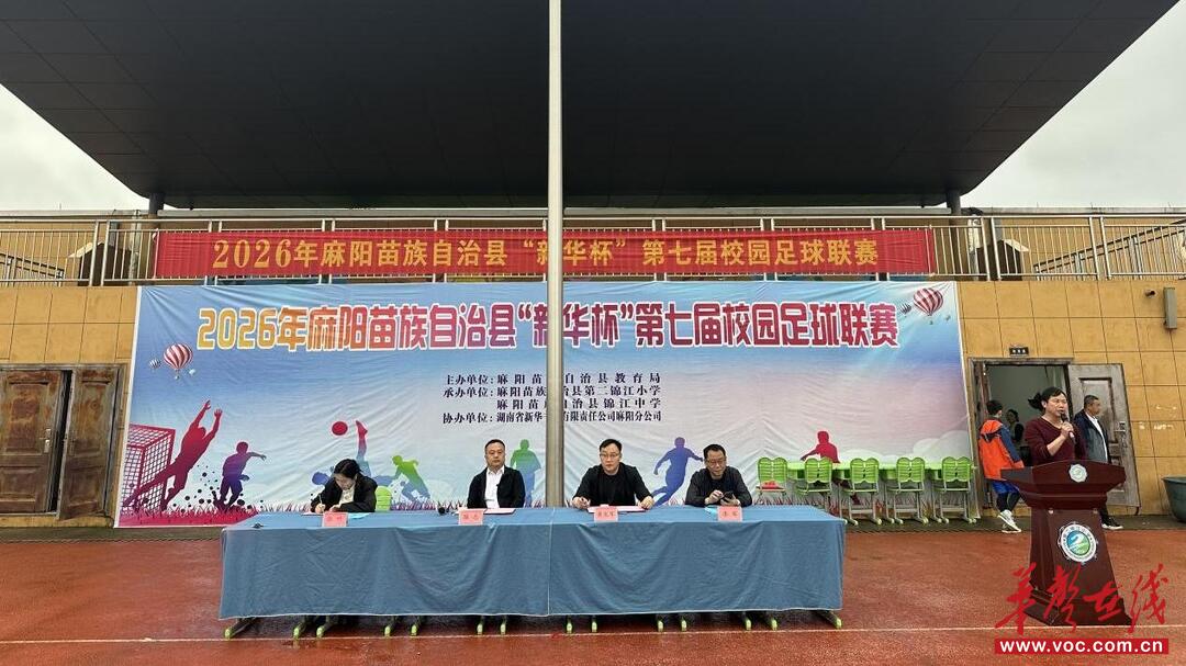 19支劲旅齐聚！麻阳第七届“新华杯”校园足球联赛燃情开幕
